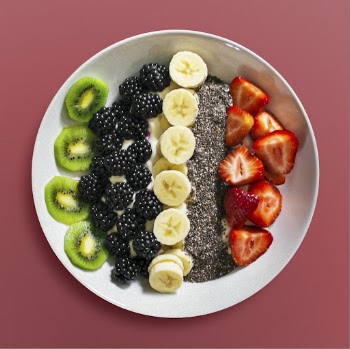 Fruit yogurt bowl sticker, food | Free PSD - rawpixel