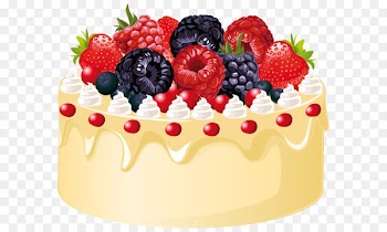 Fruitcake Wedding cake Birthday cake Clip art - Fruit Cake with Candle PNG Clipart Image 