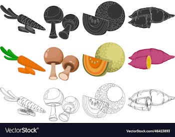 fruits and vegetables designs