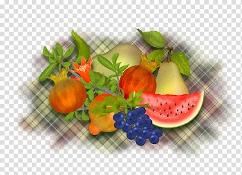 Fruits, assorted fruits transparent background PNG clipart