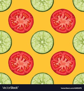 fruits drawing seamless background