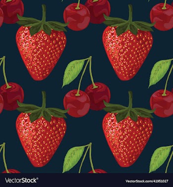 fruits drawing seamless background