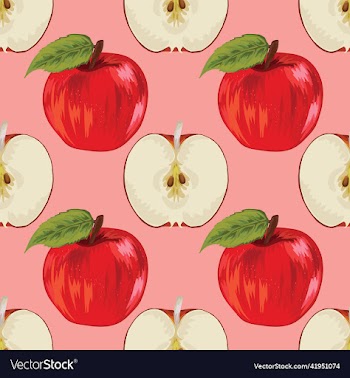 fruits drawing seamless background