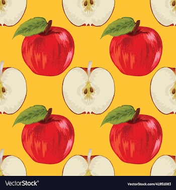 fruits drawing seamless background
