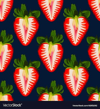 fruits drawing seamless background