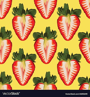 fruits drawing seamless background