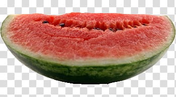 Fruits Objects, sliced watermelon transparent background PNG clipart