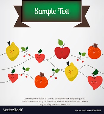 Fruits vector image
