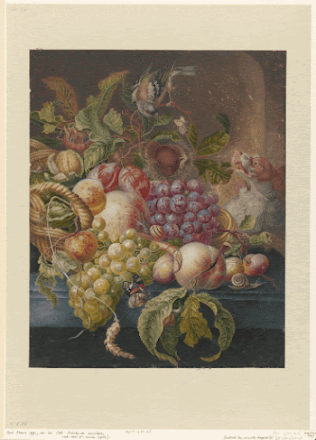 Fruitstilleven, painting in high resolution | Free Photo - rawpixel