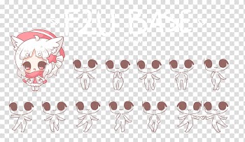 FU Base , female animated characters transparent background PNG clipart