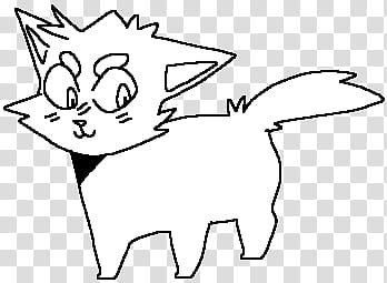 Fu lines, white cat illustration transparent background PNG clipart