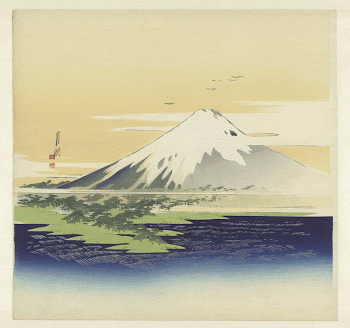 Fuji (1900 &ndash;1910) print in high | Free Photo - rawpixel