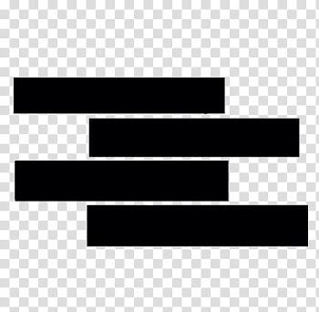 Full, four rectangular black lines transparent background PNG clipart