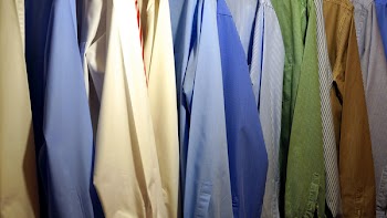 Full Frame Shot of Multi Colored Clothes Hanging
