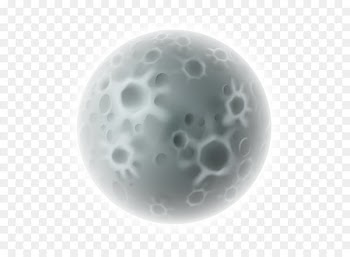 Full moon Clip art - Transparent Realistic Moon PNG Clipart Picture 