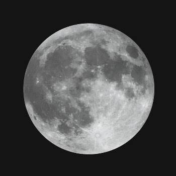 Full moon collage element psd | Free PSD - rawpixel