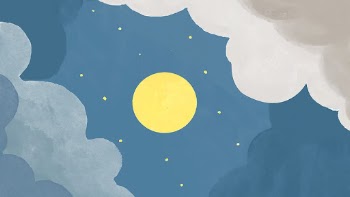 Full moon desktop wallpaper starry | Free PSD - rawpixel