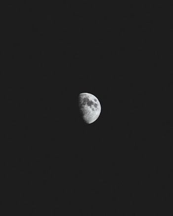 full moon during nighttime