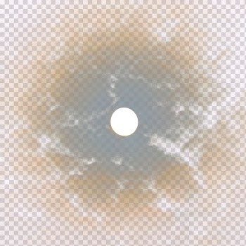 Full moon during partially cloudy dusk, Daytime Sky Circle , Full moon night transparent background PNG clipart