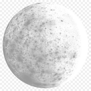 Full moon Lunar phase - surface vector 