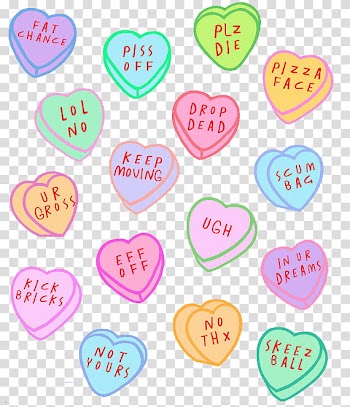 Full, multi-color heart illustration transparent background PNG clipart