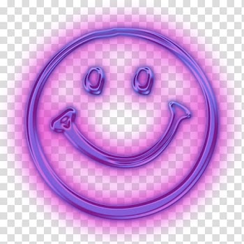 Full, purple light emoji transparent background PNG clipart