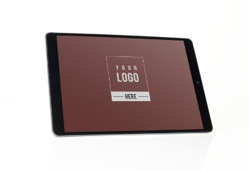 Full screen tablet mockup design Free Psd