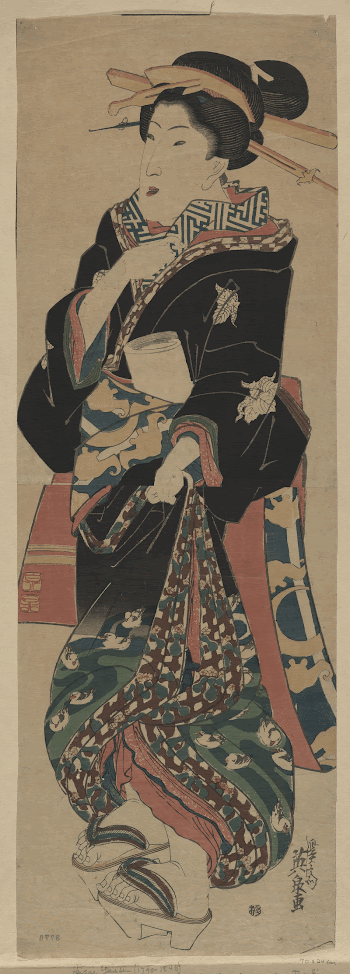 Fumi o motsu onna. Original | Free Photo - rawpixel