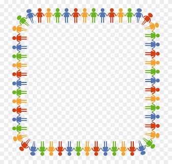 Fun Borders Cliparts 10, Buy Clip Art - Colorful Paw Print Border