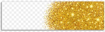 Fundal Gold - Gold sequins and powder 