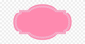 Fundo Floral Rosa Vintage Png - Pink Vintage Label Png