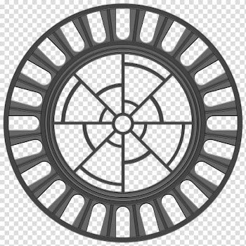 Fune window frame, grey round window frame transparent background PNG clipart