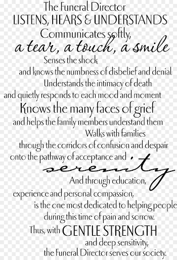 Funeral director T-shirt Prayer Handwriting - funeral png download ...