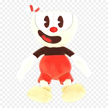 Funko, Cuphead, Funko Plush, Stuffed Toy, Cartoon PNG