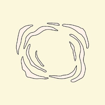 Funky irregular wavy lines, abstract | Free PSD - rawpixel