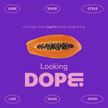 Funky papaya Instagram post template, | Free PSD Template - rawpixel