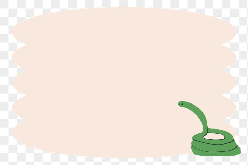 Funky snake png frame sticker, | Free PNG - rawpixel