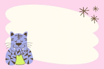 Funky tiger frame background, purple | Free Vector - rawpixel