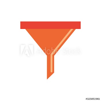 funnel tool construction icon