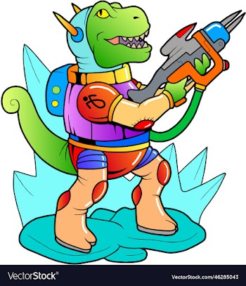 funny alien monster