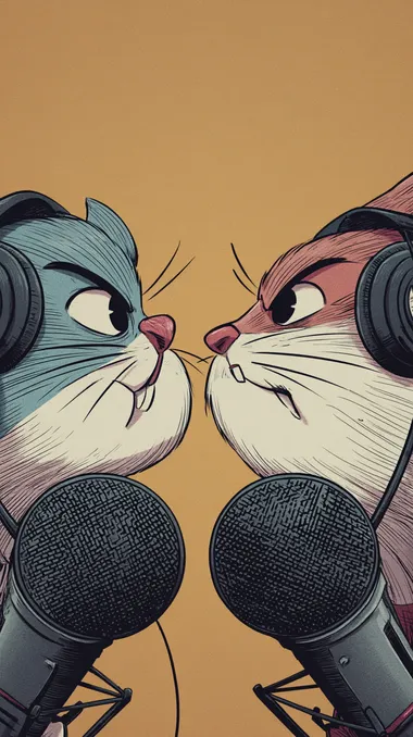 Funny Animals Podcast Scene Funny Animals Podcast Scene