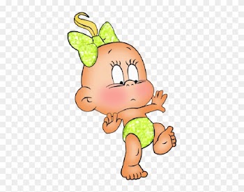 Funny Baby Boy And Girl - Baby Fun Clipart