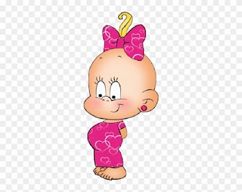Funny Baby Cartoon Clip Art - Baby Cartoon Girls