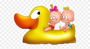 Funny Baby Girl And Boy Clip Art - Transparent Background Baby Clip Art