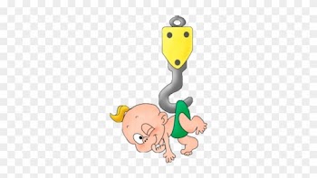 Funny Cartoon Baby Clip Art Images Are On A Transparent - Baby Clipart Transparent Background