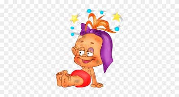 Funny Cartoon Baby Clip Art Images Are On A Transparent - Backgrount Baby Cartoon Pic Png