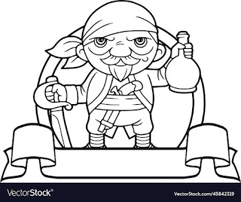 funny cartoon pirate