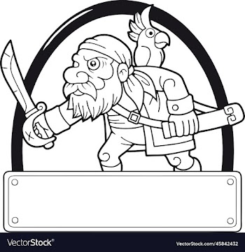 funny cartoon pirate
