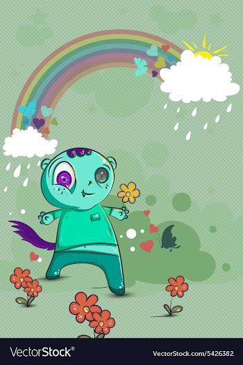 Funny concept vector image