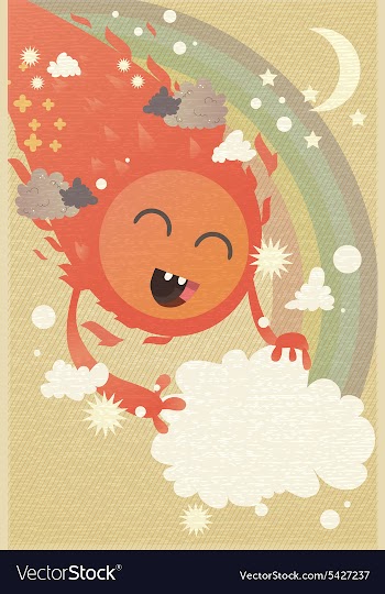 Funny concept vector image